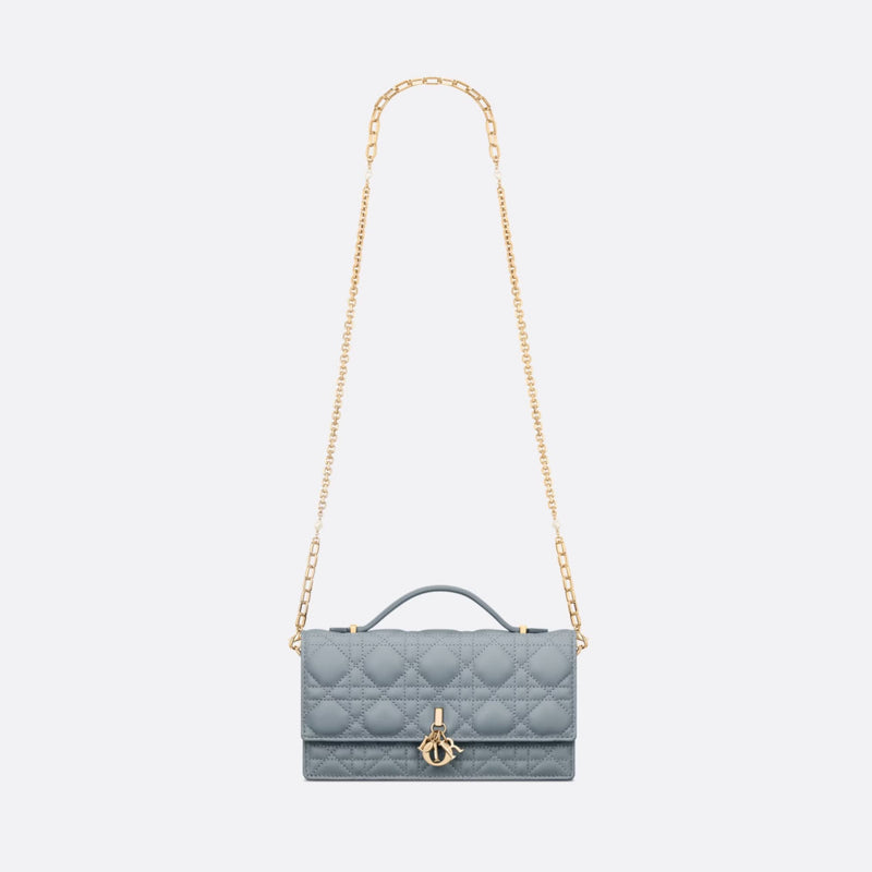 LADY DIOR TOP HANDLE CLUTCH