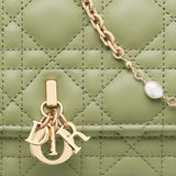 LADY DIOR TOP HANDLE CLUTCH