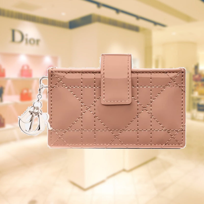 LADY DIOR 5-GUSSET CARD HOLDER