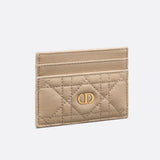 DIOR CARO FIVE-SLOT CARD HOLDER