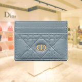 DIOR CARO FIVE-SLOT CARD HOLDER