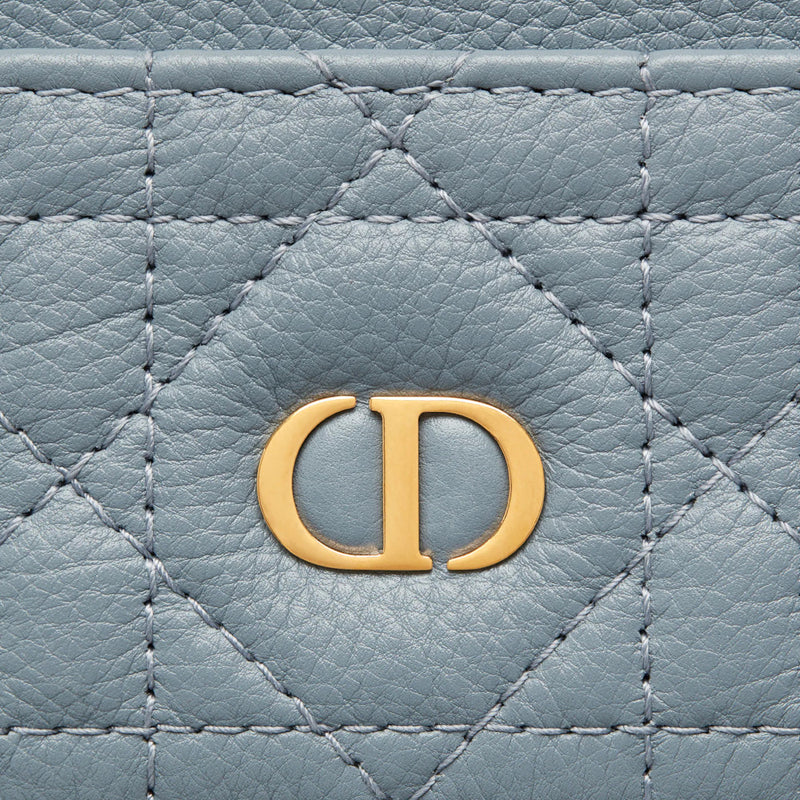 DIOR CARO FIVE-SLOT CARD HOLDER