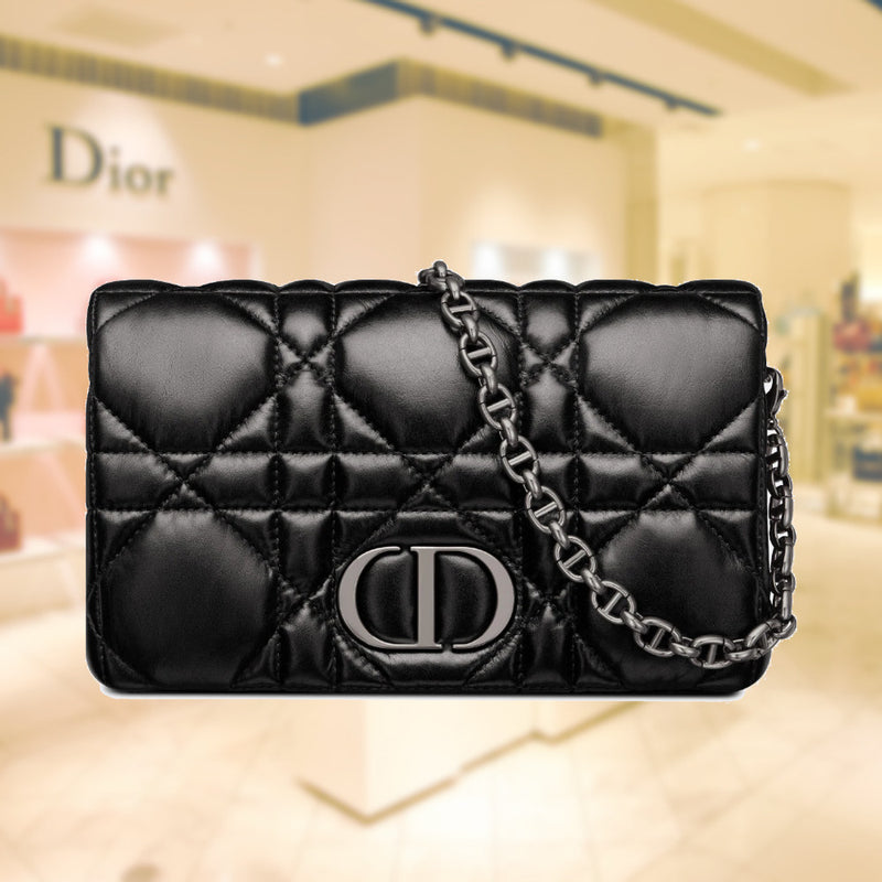 MINI DIOR CARO MACROCANNAGE BAG