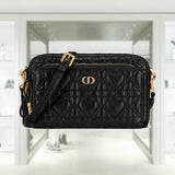 DIORAMOUR DIOR CARO DOUBLE CLUTCH