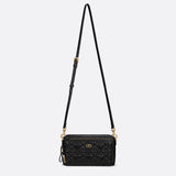 DIORAMOUR DIOR CARO DOUBLE CLUTCH