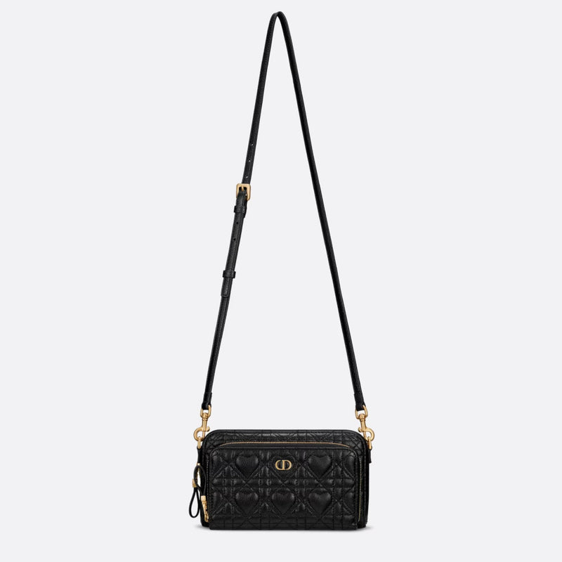 DIORAMOUR DIOR CARO DOUBLE CLUTCH