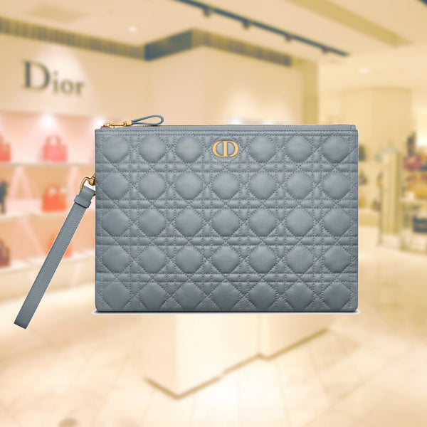 LARGE DIOR CARO DAILY POUCH