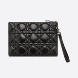 LARGE DIOR CARO DAILY CLUTCH