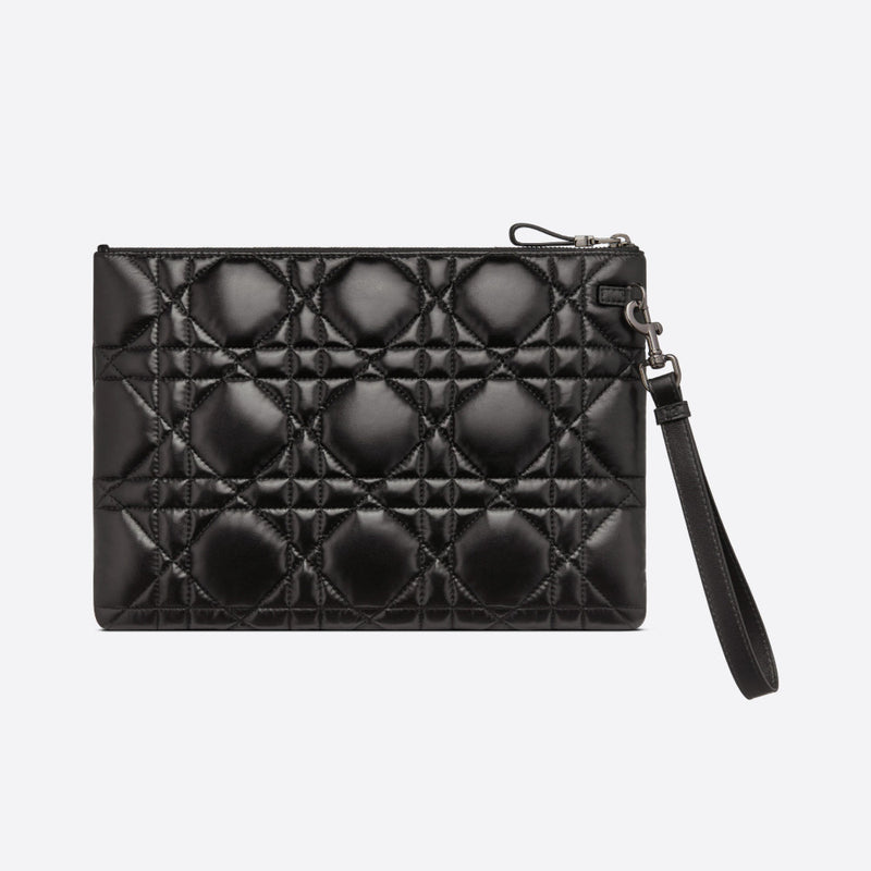 LARGE DIOR CARO DAILY CLUTCH