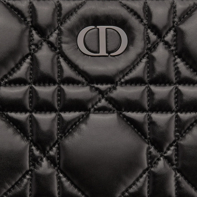 LARGE DIOR CARO DAILY CLUTCH