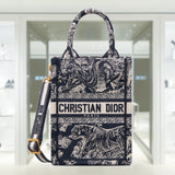 MINI DIOR BOOK TOTE PHONE BAG