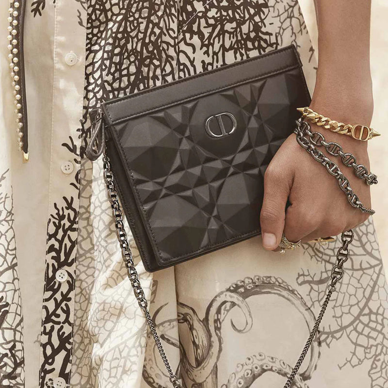 Lady Dior Clutch With Chain