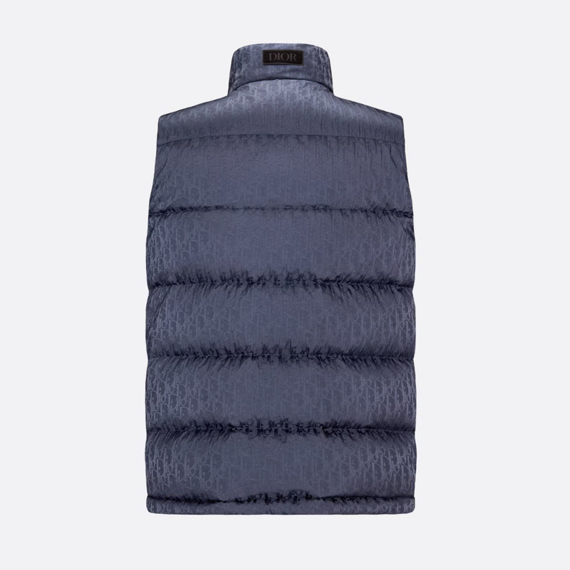 DIOR OBLIQUE SLEEVELESS DOWN JACKET