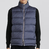 DIOR OBLIQUE SLEEVELESS DOWN JACKET