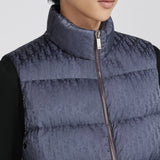 DIOR OBLIQUE SLEEVELESS DOWN JACKET