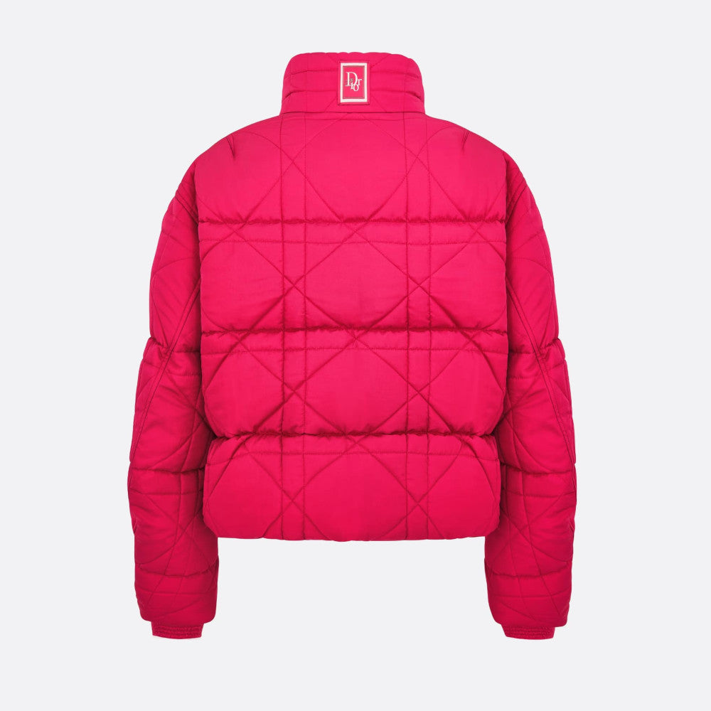 【DIOR】Dior x ERL Jacket Dior x ERL Blue Nylon Cannage Mens Jacket FR 48