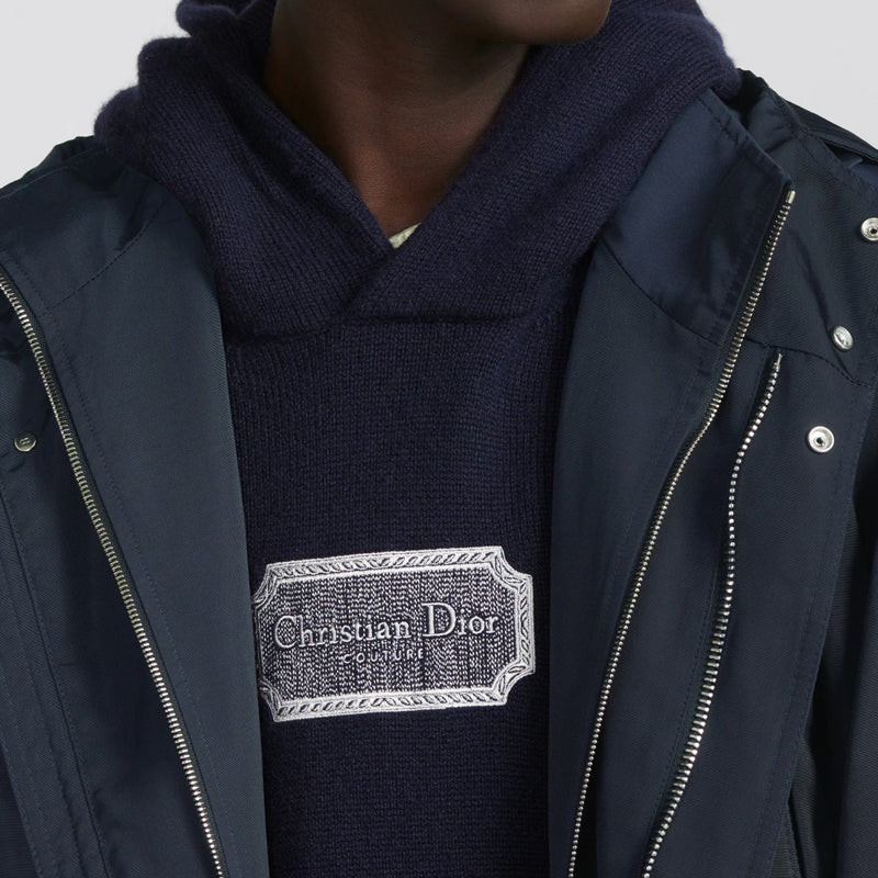 CHRISTIAN DIOR COUTURE HOODED PARKA