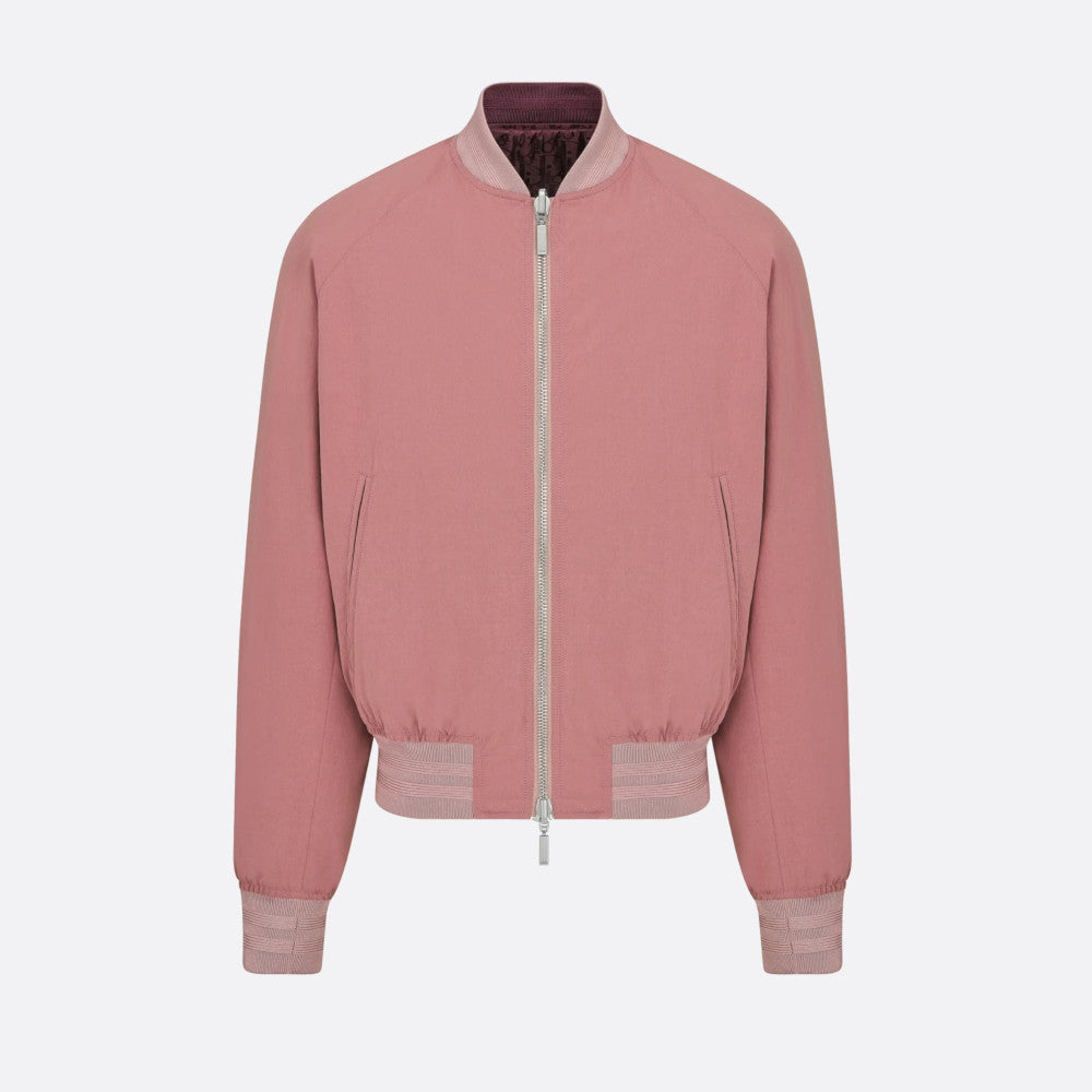 Dior REVERSIBLE BOMBER JACKET 183C432D4462_C383 – BORDER-GARA