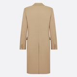 TWO-TONE DOUBLE-SIDED COAT