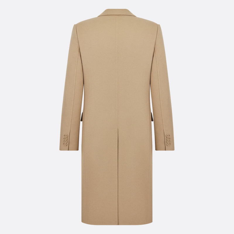 TWO-TONE DOUBLE-SIDED COAT