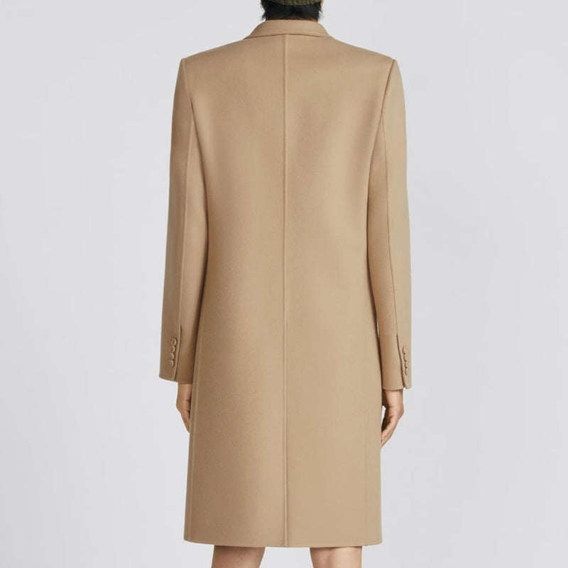 TWO-TONE DOUBLE-SIDED COAT