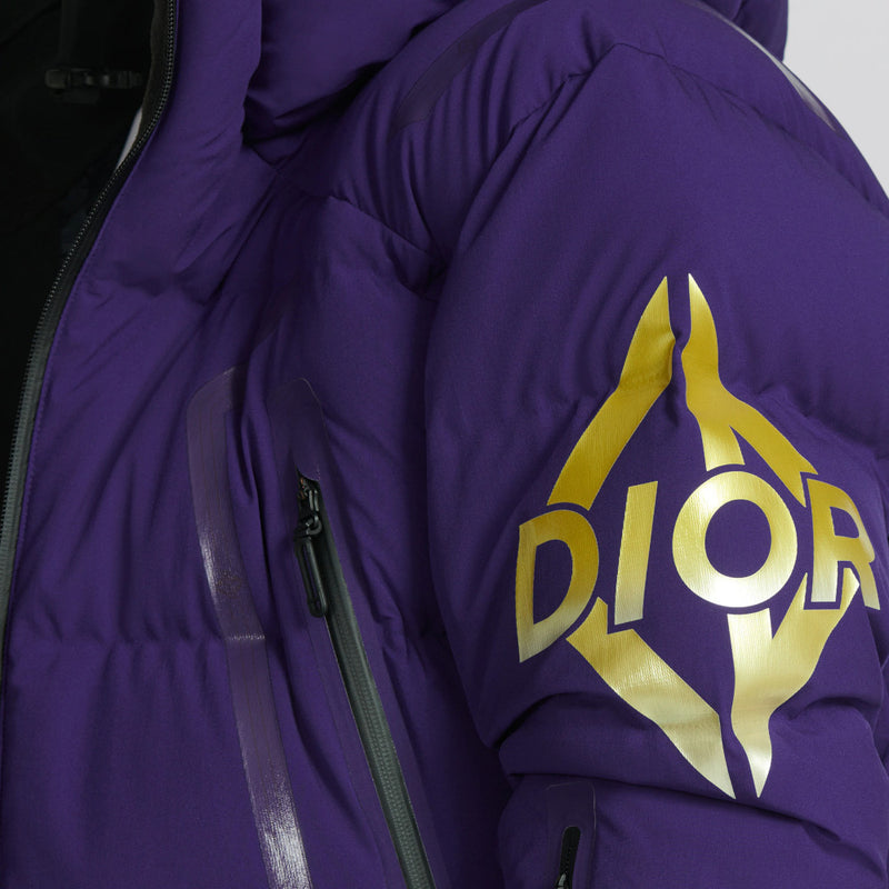 DIOR AND DESCENTE HOODED DOWN JACKET