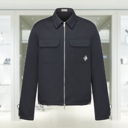 Dior CD DIAMOND ZIPPED BLOUSON 293C513D3866_C588 – BORDER-GARA