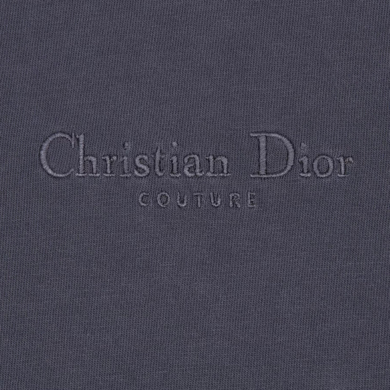 Dior - Christian Dior Couture Relaxed-Fit T-Shirt Black Organic Cotton Jersey - Size M - Men