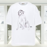 DIOR AND DUNCAN GRANT AND CHARLESTON OVERSIZED T-SHIRT