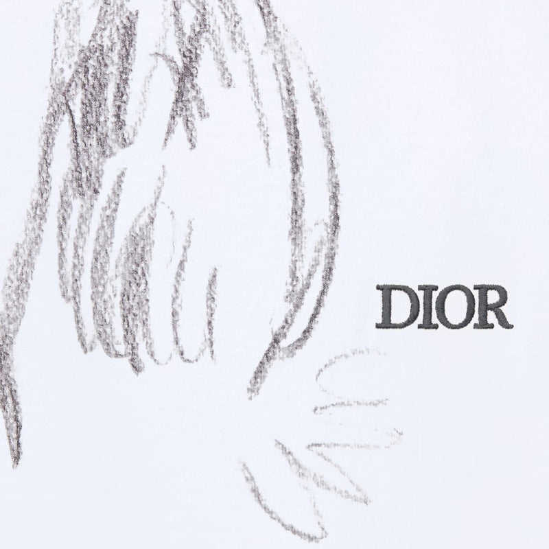 DIOR AND DUNCAN GRANT AND CHARLESTON OVERSIZED T-SHIRT