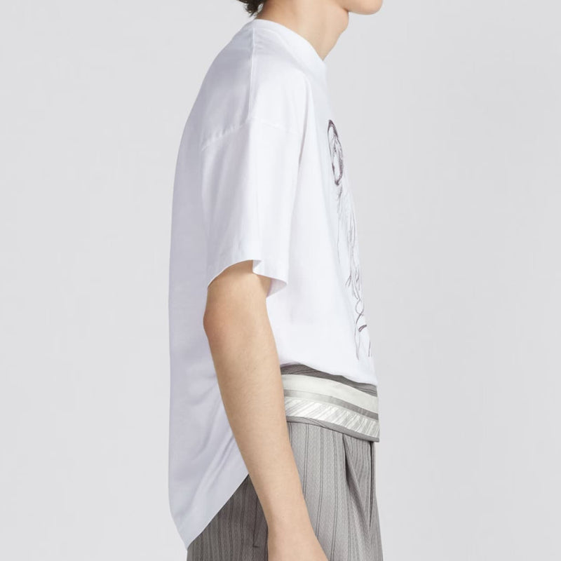 DIOR AND DUNCAN GRANT AND CHARLESTON OVERSIZED T-SHIRT