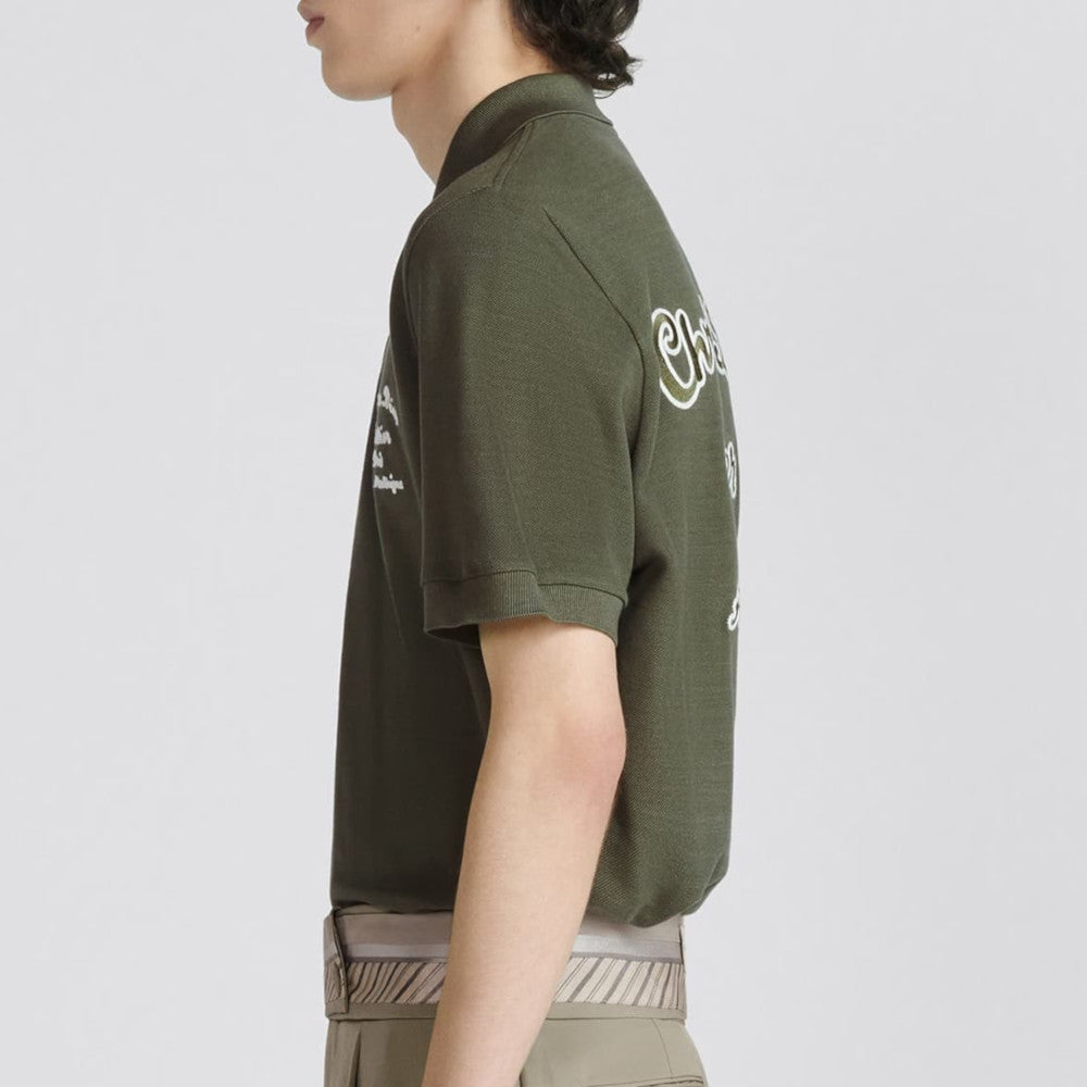 Dior CHRISTIAN DIOR ATELIER POLO SHIRT 293J832A0448_C680