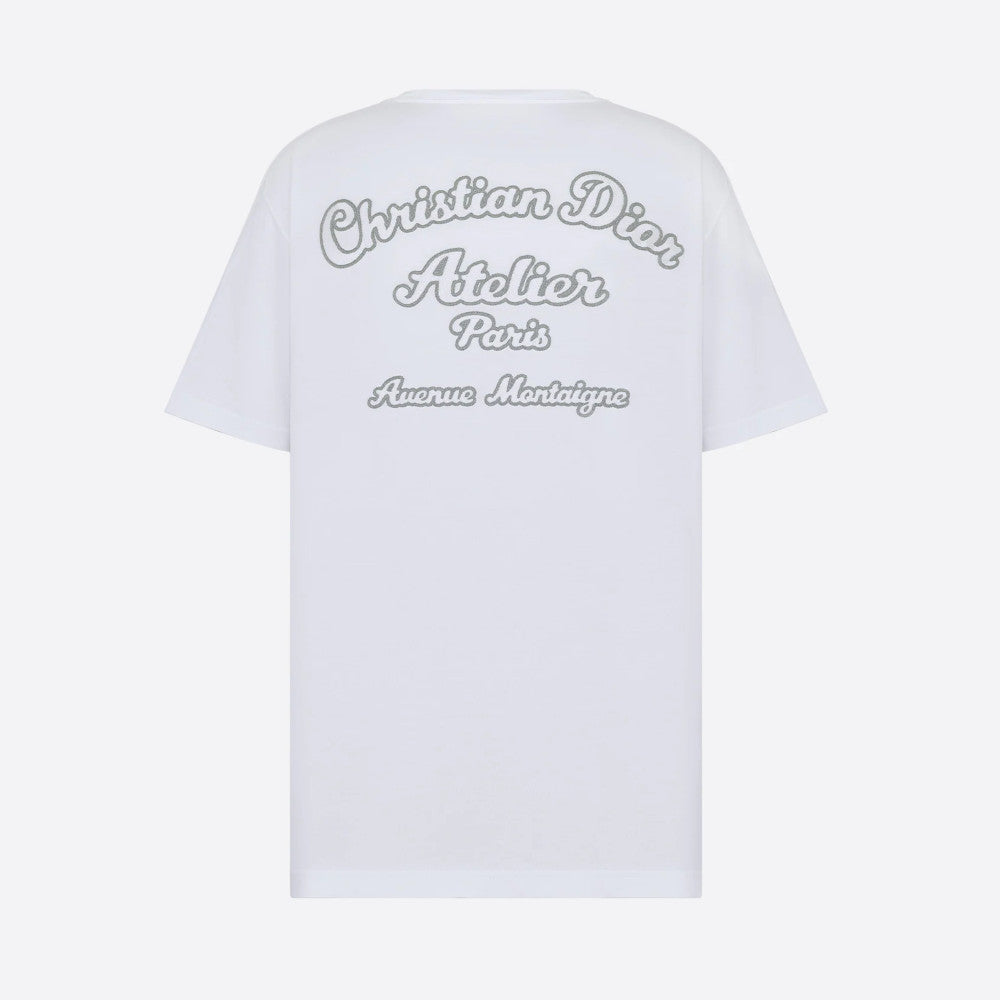 Dior RELAXED-FIT CHRISTIAN DIOR ATELIER T-SHIRT 293J645A0677_C088