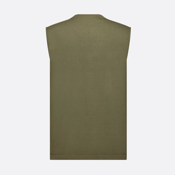 CHRISTIAN DIOR COUTURE SLEEVELESS T-SHIRT