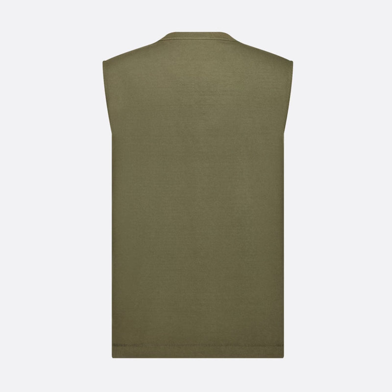 CHRISTIAN DIOR COUTURE SLEEVELESS T-SHIRT