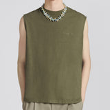 CHRISTIAN DIOR COUTURE SLEEVELESS T-SHIRT