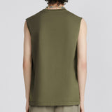 CHRISTIAN DIOR COUTURE SLEEVELESS T-SHIRT