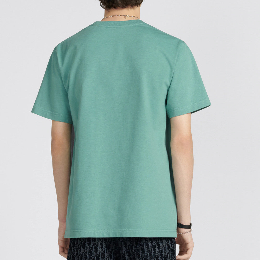 Dior CD ICON RELAXED-FIT T-SHIRT 943J605A0554_C671 – BORDER-GARA
