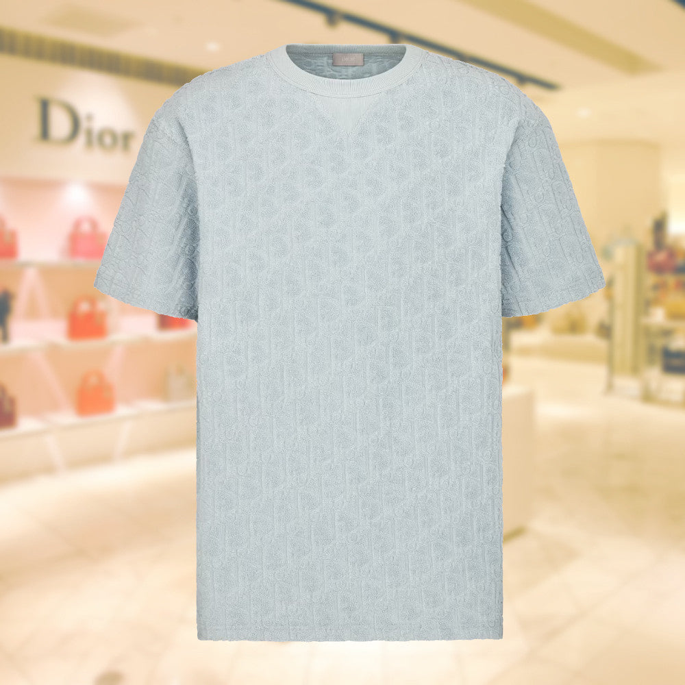 Dior DIOR OBLIQUE RELAXED-FIT T-SHIRT 113J692A0614_C585 – BORDER-GARA