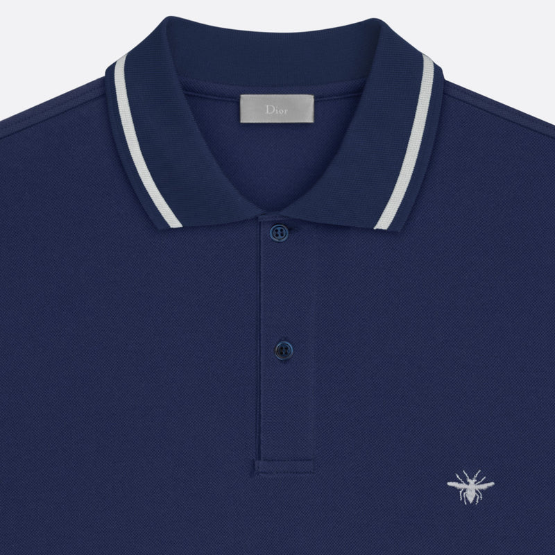 POLO SHIRT WITH BEE EMBROIDERY