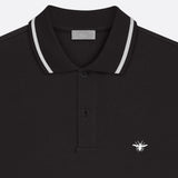 POLO SHIRT WITH BEE EMBROIDERY