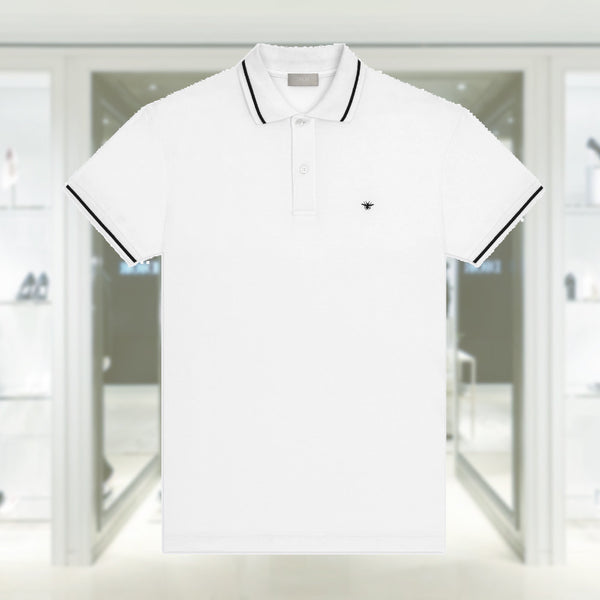 POLO SHIRT WITH BEE EMBROIDERY