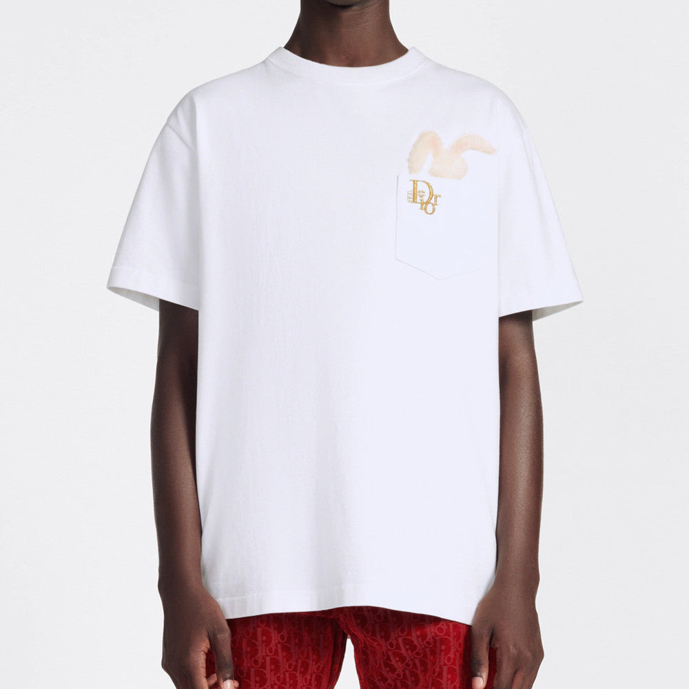 Dior RELAXED-FIT DIOR BY ERL T-SHIRT 313J651A0554_C081 Dior RELAXED-FIT DIOR BY ERL T-SHIRT 313J651A0554_C081