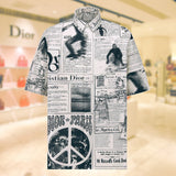 DIOR BY ERL SHORT-SLEEVED SHIRT