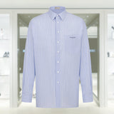 Oversized Christian Dior Couture Shirt White and Pink Striped