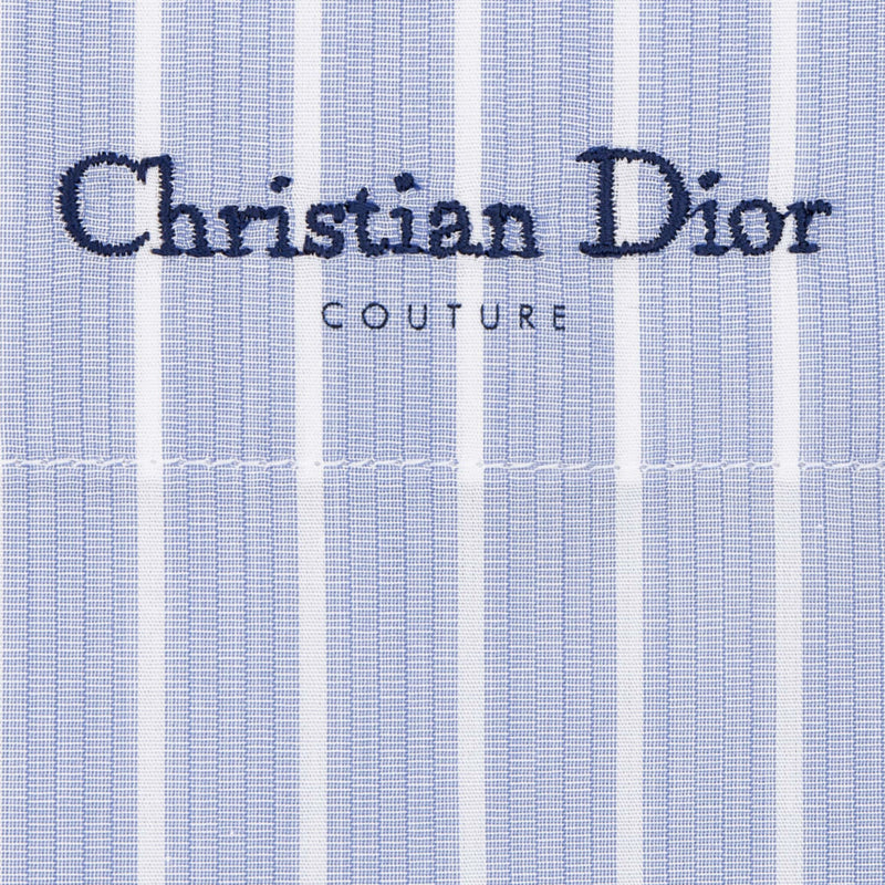 Oversized Christian Dior Couture Shirt White Cotton Poplin