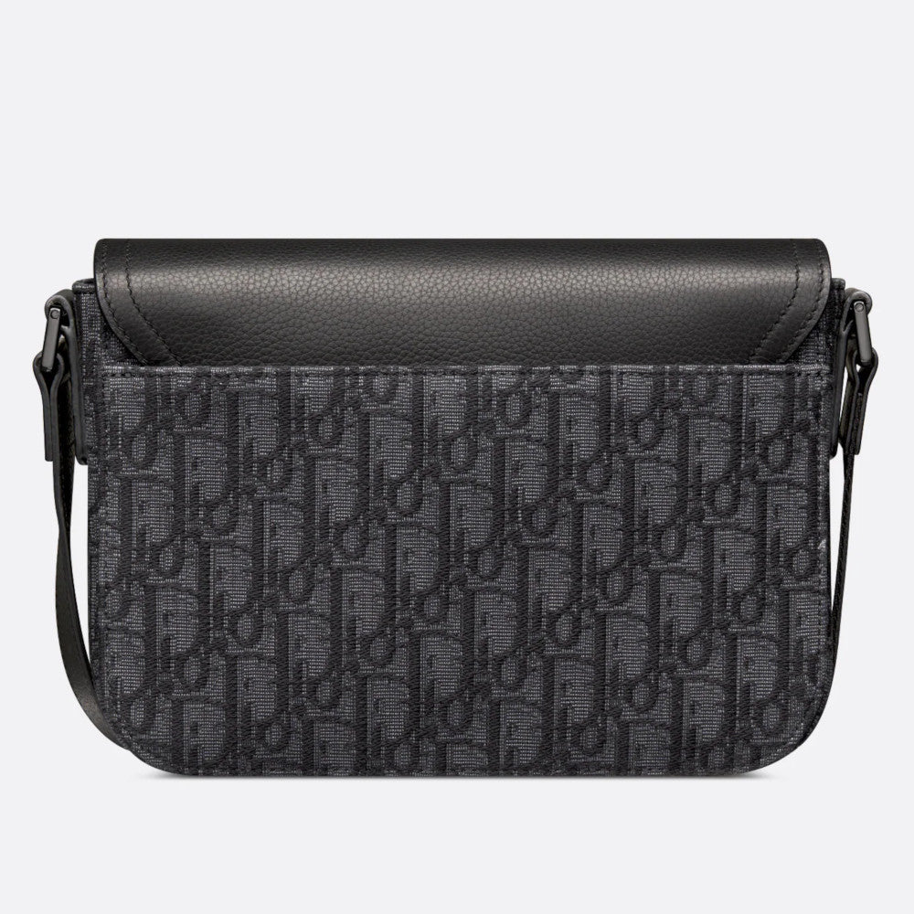 Dior MINI SADDLE BAG WITH STRAP 1ADPO049YKS_H00N – BORDER-GARA