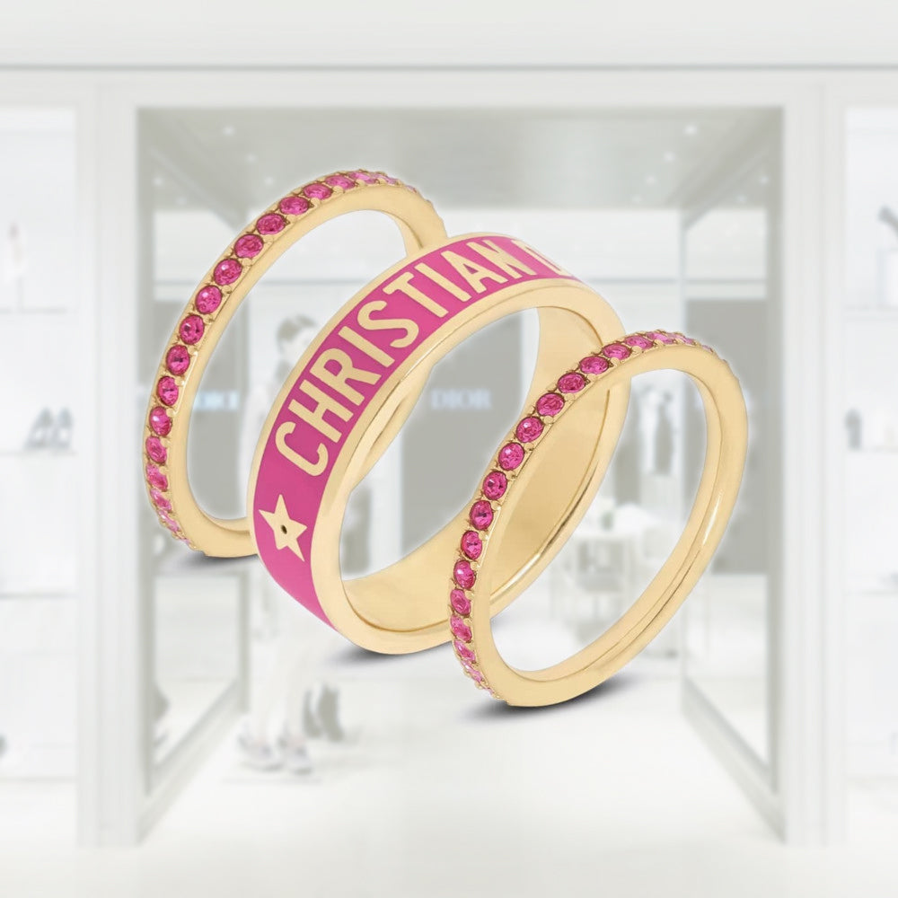 Dior Code Ring Dior DIOR CODE RING SET R1256ODELQ_D35P – BORDER-GARA