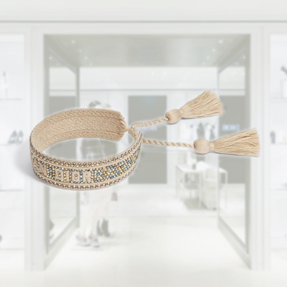 【DIOR】 Christian Dior Bracelet Set マットゴールド Dioriviera Christian Dior Bracelet Set Latte and Biscuit