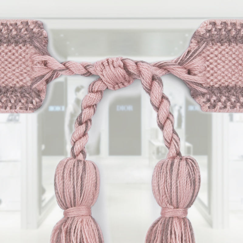 J'Adior Saint-Tropez Bracelet Set Pink and Gray Embroidery